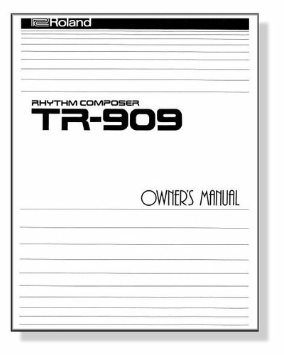 Roland 909 rhythm composer - tr-909,