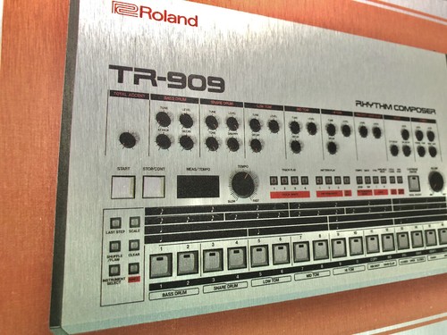 Roland 909 stampa drum - 909, a4