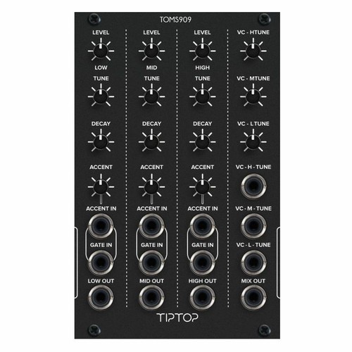 Tiptop audio toms909 909 - tiptop, tr-909