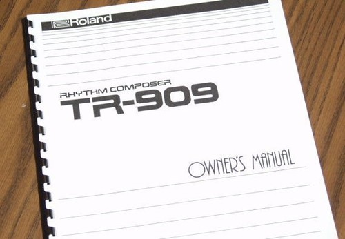 Roland rhythm composer - roland, tr-909