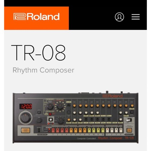 Roland rhythm performer - roland, tr-8