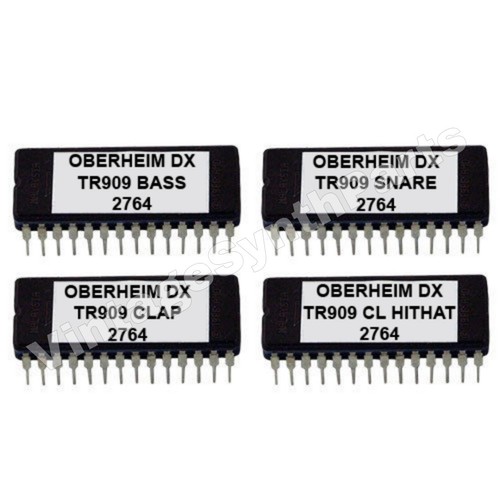 Roland 909 sound eproms - tr-909,