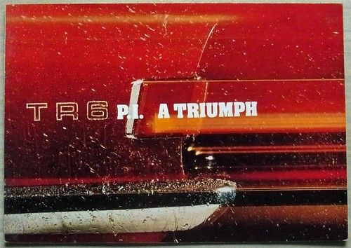 Brochure vendita auto triumph - auto,